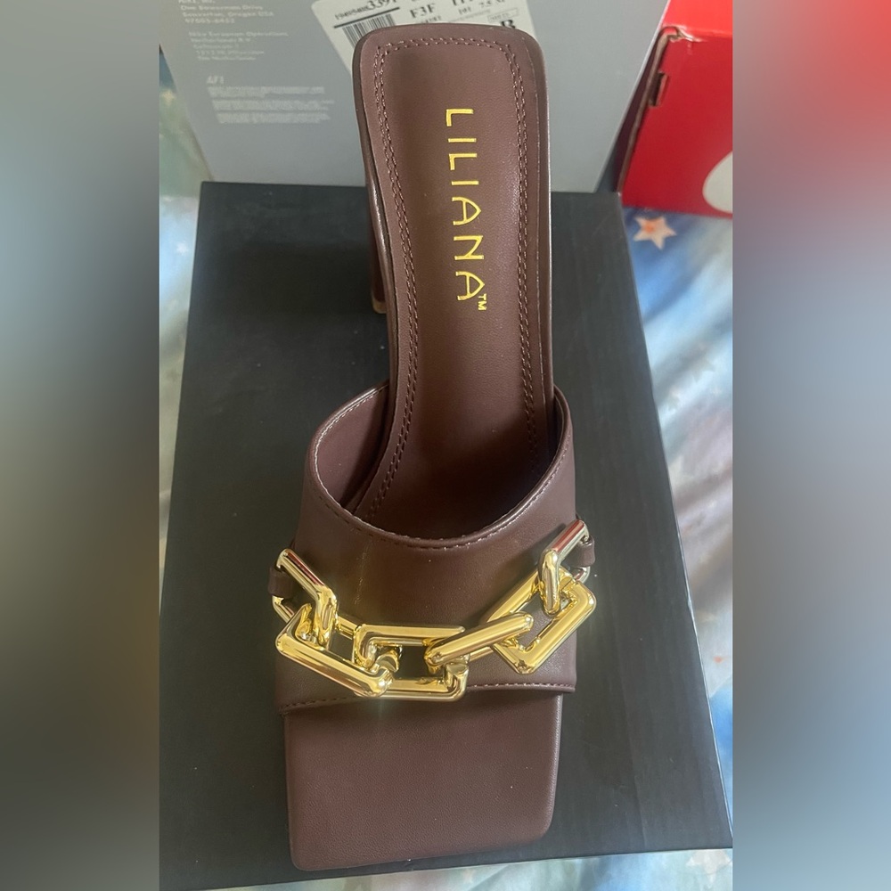 Nice chocolate sandals
